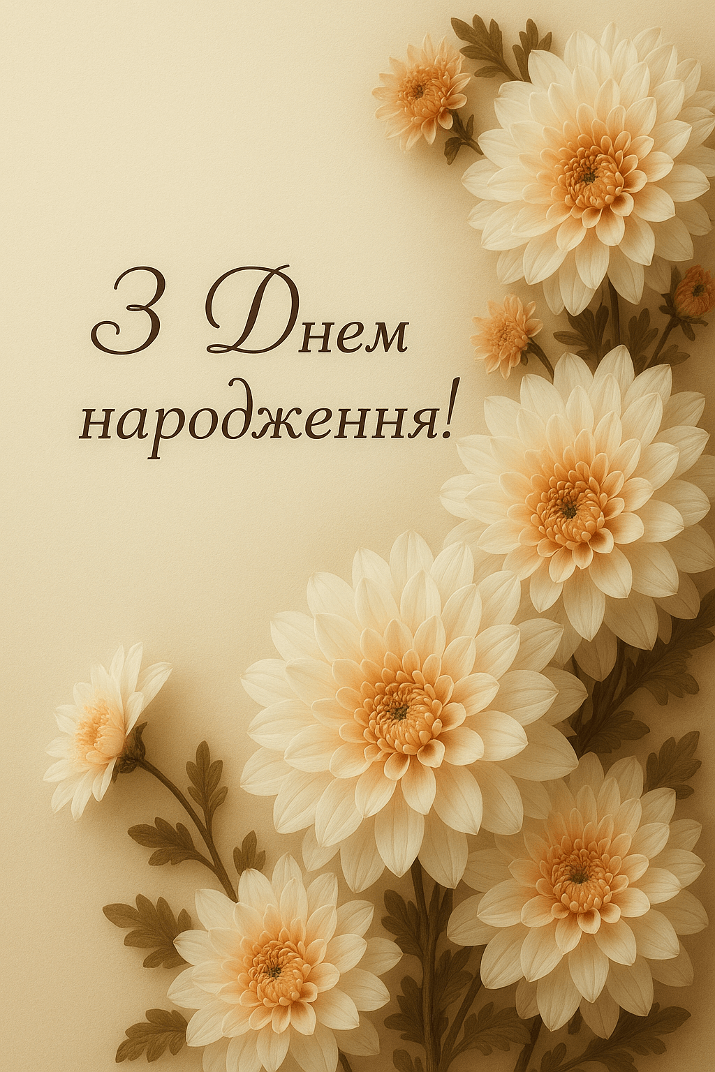 Вітаю тебе з Днем народження!