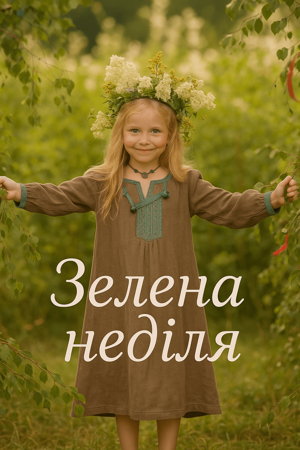 Щиро вітаю зі святом Трійці!