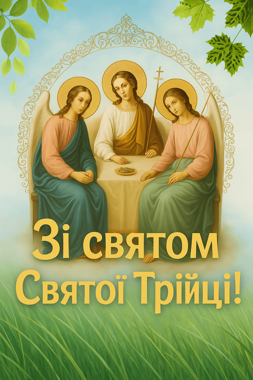 Зі світлим святом Трійці!