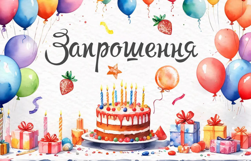 Як створити смішне та оригінальне запрошення на день народження